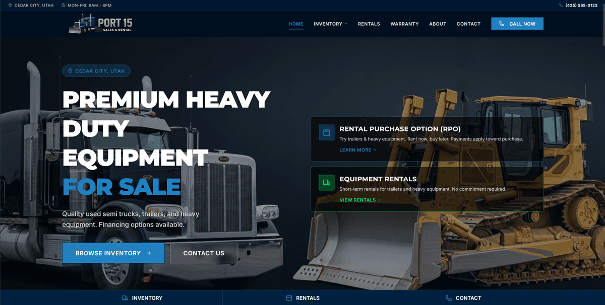 Port 15 Sales & Rental